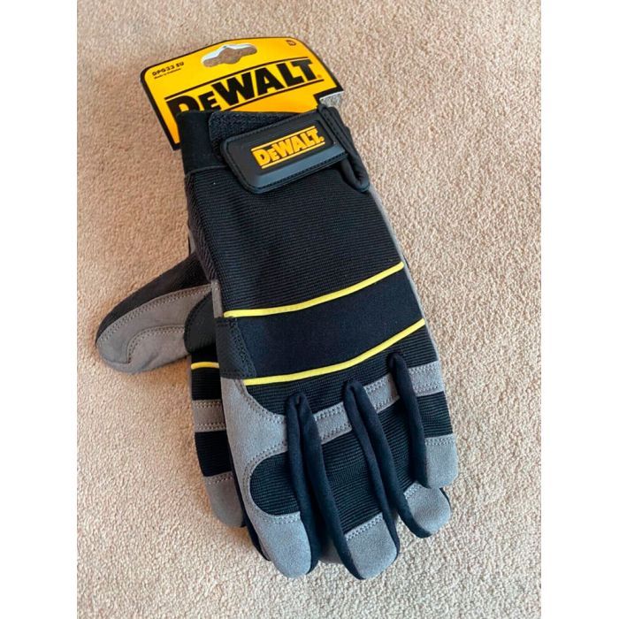 Захисні рукавиці DeWALT розм. L/9, з накладкою ToughThread™ та гелевою вставкою (DPG33L) зображення 4