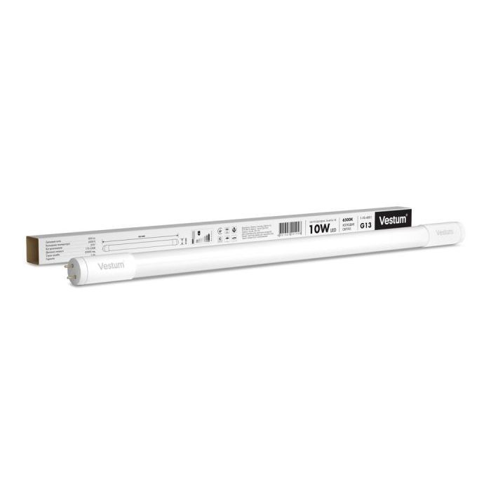 Лампочка Vestum T8 600мм 10W 850Лм 4200K 175-250V G13 (1-VS-4003)