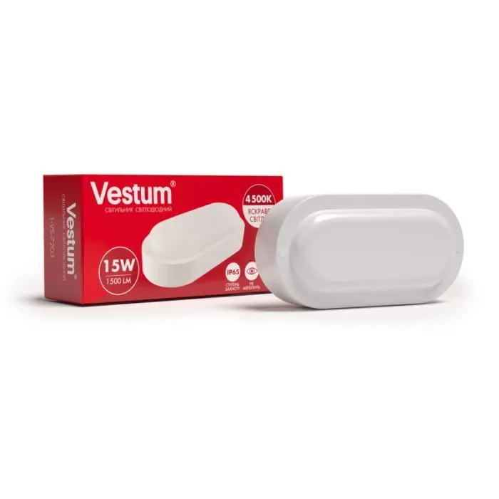 Светильник Vestum LED 15W 4500K 220V (1-VS-7203)