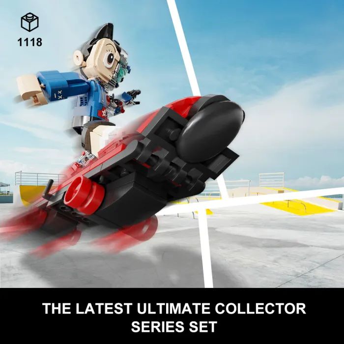 Конструктор Pantasy Astro Boy: Хлопчик зі скейтбордом (86207) зображення 3