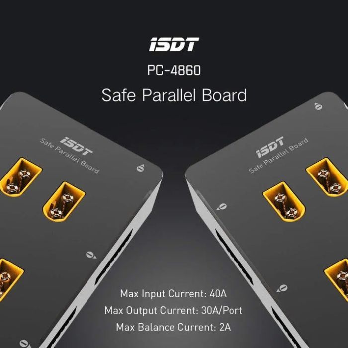 Аксессуар для зарядного устройства iSDT PC-4860S LiPo Parallel Charging Board (HP0015.0023) изображение 4