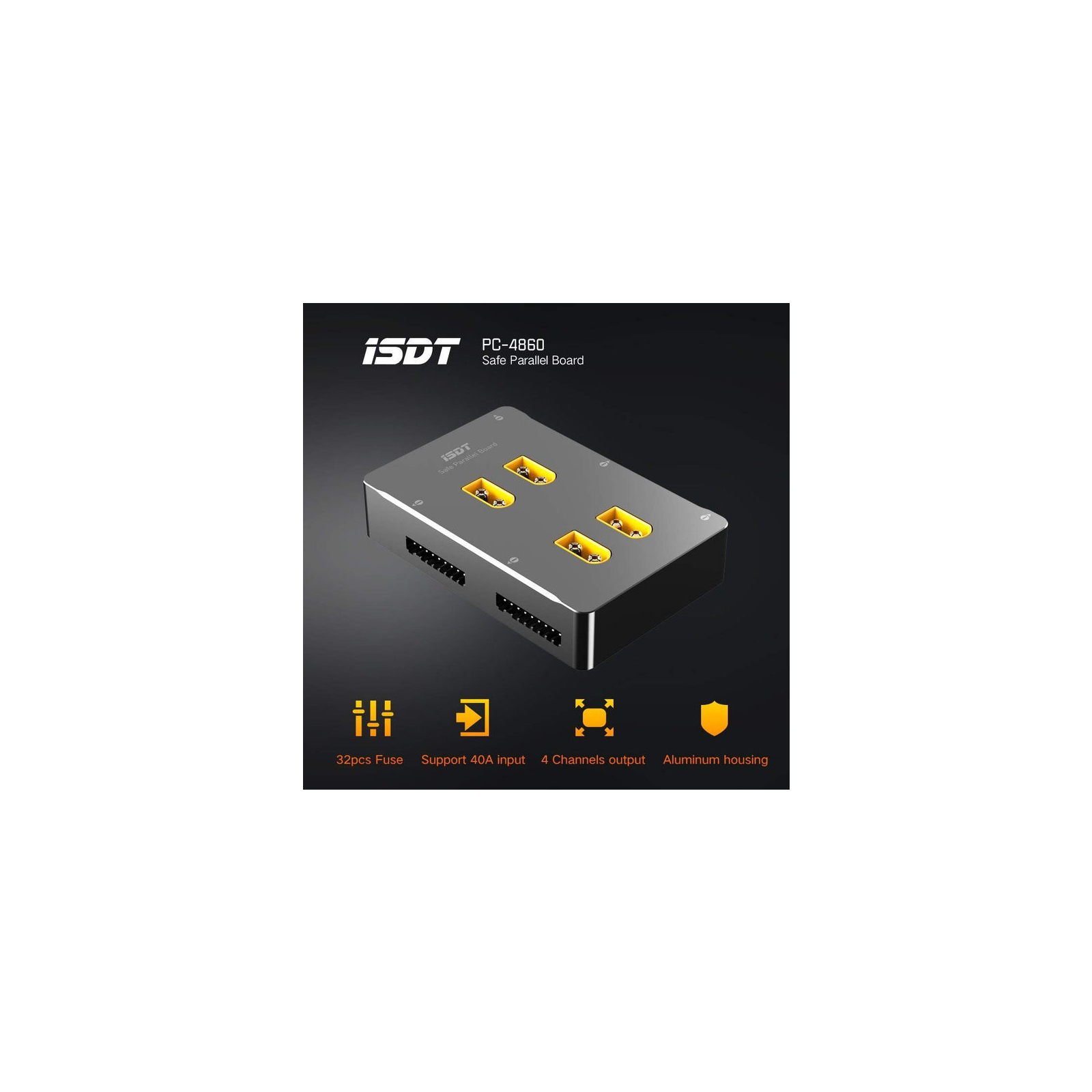 Зарядное устройство для дрона iSDT PC-4860S LiPo Parallel Charging Board (HP0015.0023) изображение 7