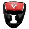 Боксерский шлем RDX Aura Plus T-17 Red/Black XL (HGR-T17RB-XL+) изображение 3