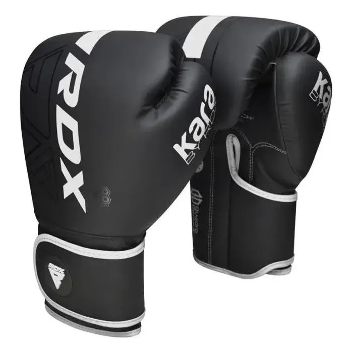 Боксерские перчатки RDX F6 Kara Matte Red 12 унцій (BGR-F6MR-12OZ) изображение 2