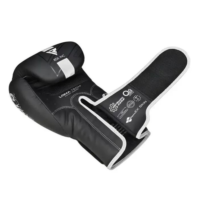 Боксерские перчатки RDX F6 Kara Matte Red 12 унцій (BGR-F6MR-12OZ) изображение 5