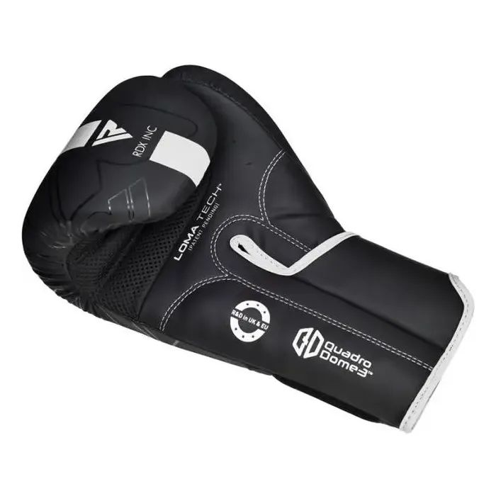 Боксерские перчатки RDX F6 Kara Matte Red 12 унцій (BGR-F6MR-12OZ) изображение 6