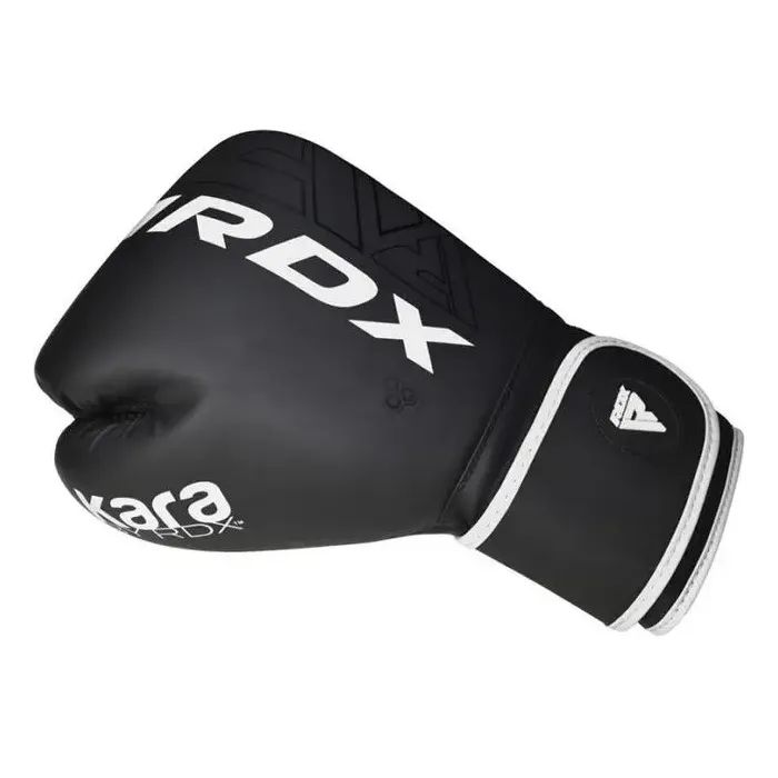 Боксерские перчатки RDX F6 Kara Matte Red 12 унцій (BGR-F6MR-12OZ) изображение 7