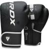 Боксерские перчатки RDX F6 Kara Matte White 12 унцій (BGR-F6MW-12OZ)