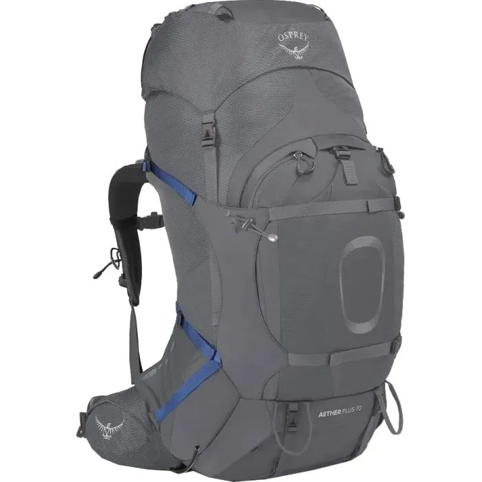 Рюкзак туристичний Osprey Aether Plus 70 black - S/M - чорний (009.2436)