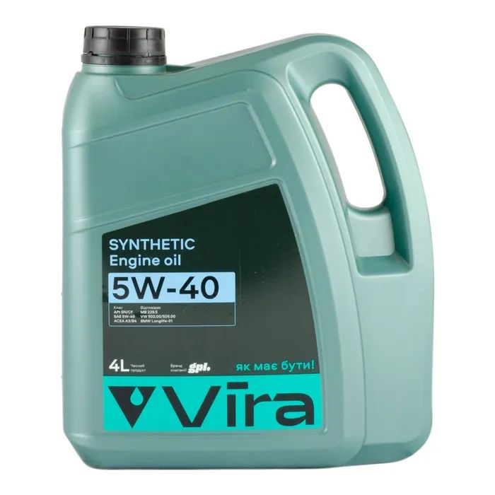 Моторное масло VIRA Synthetic 5W-40 1 л (VI0311)