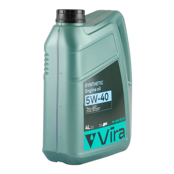 Моторное масло VIRA Synthetic 5W-40 1 л (VI0311) изображение 2
