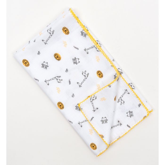 Пелюшки для малюків Breeze муслінова (BTS-526-yellow) зображення 4
