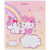 Зошит Kite Hello Kitty 12 аркушів, коса лінія (HK24-235-1) зображення 10