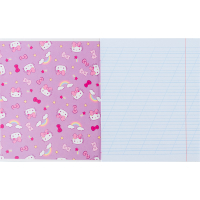 Зошит Kite Hello Kitty 12 аркушів, коса лінія (HK24-235-1) зображення 2