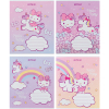 Зошит Kite Hello Kitty 12 аркушів, коса лінія (HK24-235-1)