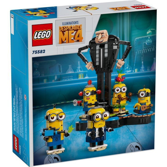 Конструктор LEGO Ничтожный я 4 Игру и муртады из кубиков 839 деталей (75582) изображение 4