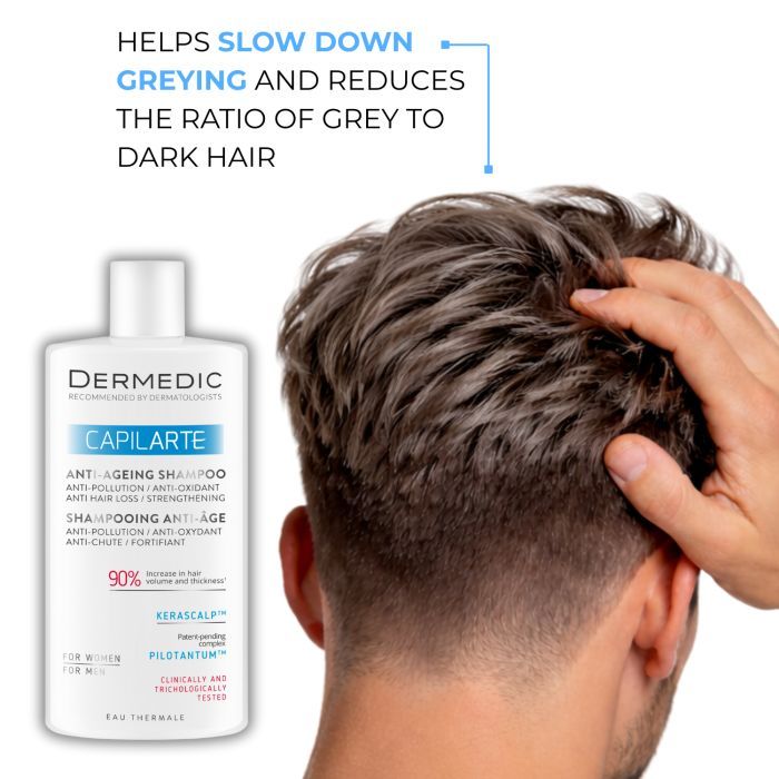 Шампунь Dermedic Capilarte Anti-Aging Антивіковий 300 мл (5901643177454) зображення 5