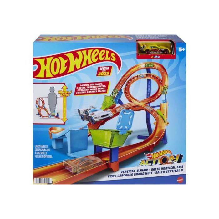 Автотрек Hot Wheels Вертикальная восьмерка (HMB15) изображение 5