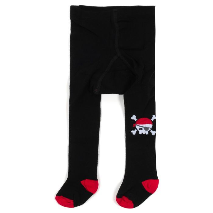 Колготки детские BNM с пиратом (M0C0301-1334-74B-black) изображение 2