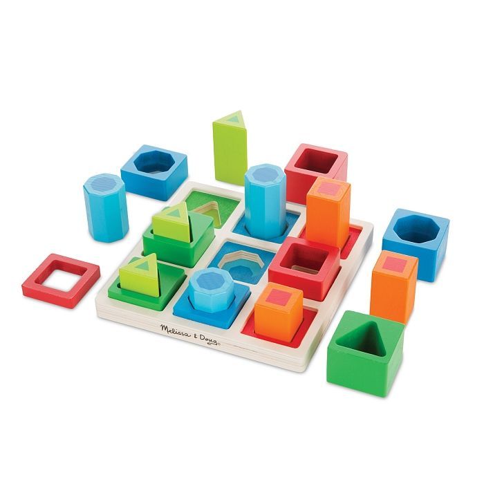 Розвиваюча іграшка Melissa&Doug Дерев'яний сортер Форми (MD10582)