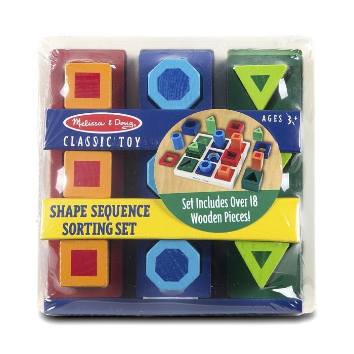Розвиваюча іграшка Melissa&Doug Дерев'яний сортер Форми (MD10582) зображення 5