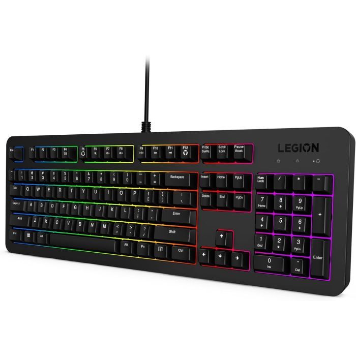 Клавиатура Lenovo Legion K310 RGB USB UA Black (GY41N91855) изображение 3