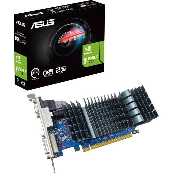 Видеокарта GeForce GT710 2048Mb ASUS (GT710-SL-2GD5-BRK-EVO) изображение 5