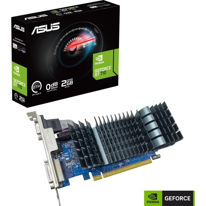 Видеокарта GeForce GT710 2048Mb ASUS (GT710-SL-2GD5-BRK-EVO) изображение 6
