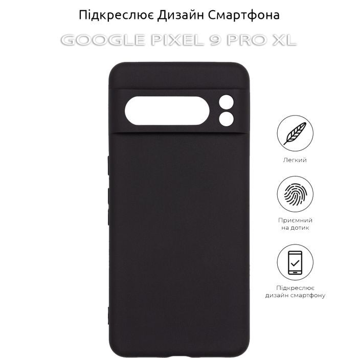 Чехол для мобильного телефона BeCover Google Pixel 9 Pro XL Black (712141) изображение 5