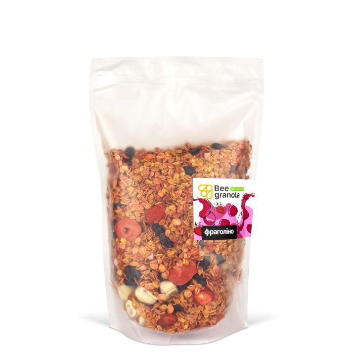 Гранола Bee Granola Фраголино 1 кг (4820228430665)