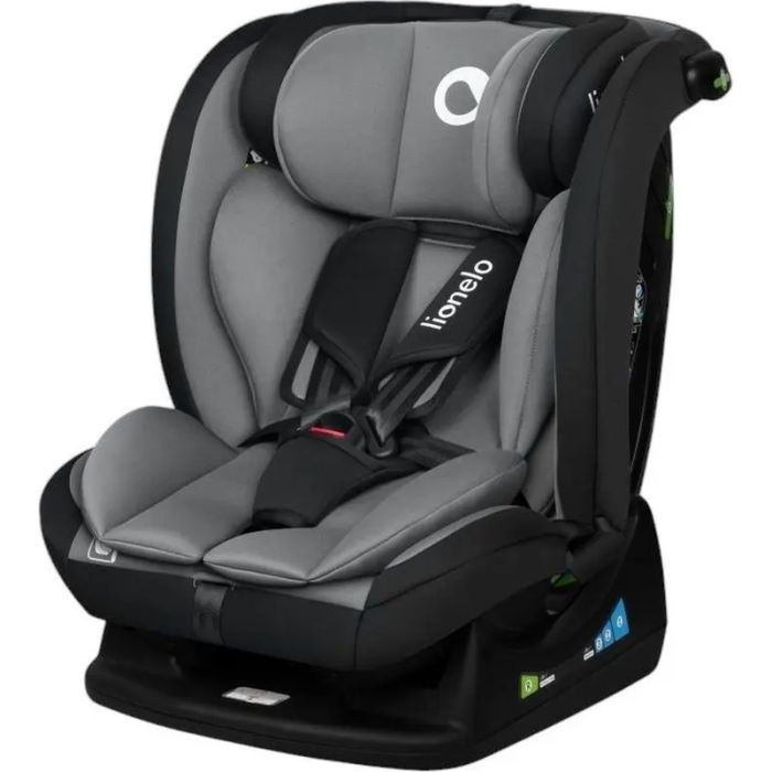 Автокресло Lionelo Izzy I-Size Black Grey (LO-IZZY I-SIZE BLACK GREY)