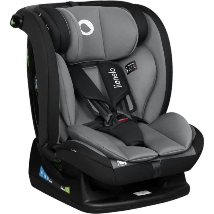 Автокресло Lionelo Izzy I-Size Black Grey (LO-IZZY I-SIZE BLACK GREY) изображение 3