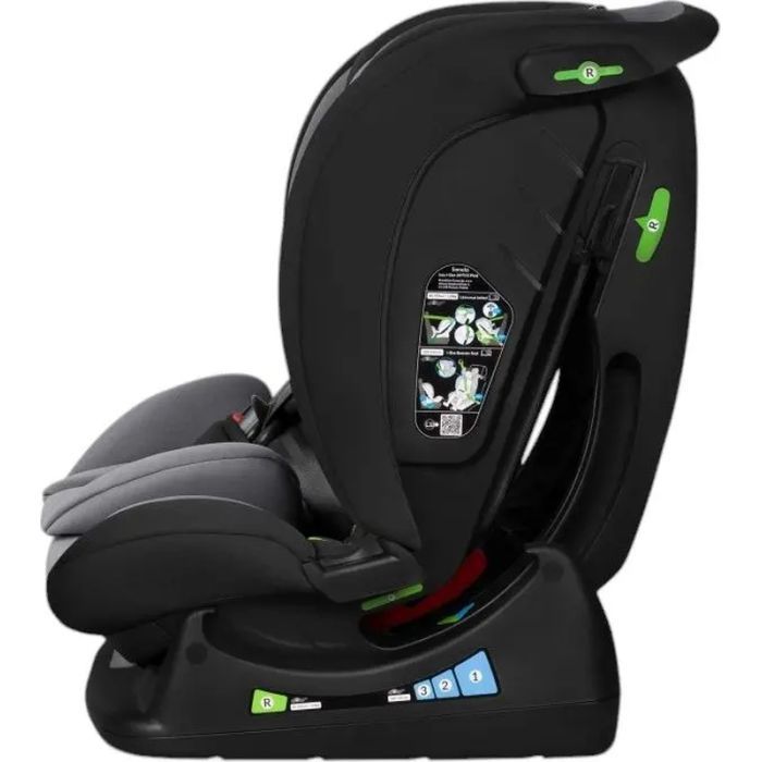 Автокресло Lionelo Izzy I-Size Black Grey (LO-IZZY I-SIZE BLACK GREY) изображение 4
