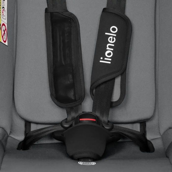 Автокресло Lionelo Izzy I-Size Black Grey (LO-IZZY I-SIZE BLACK GREY) изображение 6