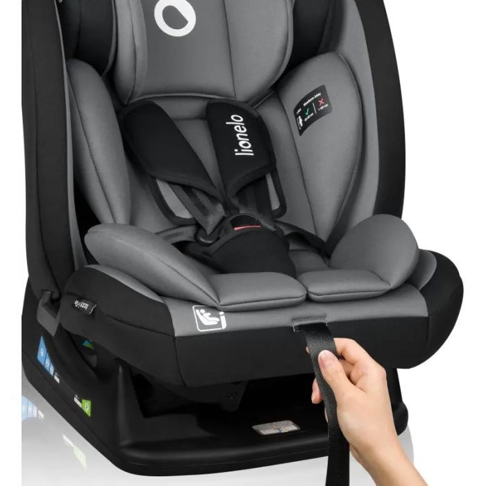 Автокресло Lionelo Izzy I-Size Black Grey (LO-IZZY I-SIZE BLACK GREY) изображение 9