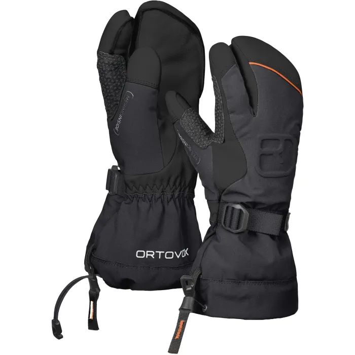 Рукавиці Ortovox Merino Freeride 3 Finger Glove Mns black raven XS (025.001.1064)