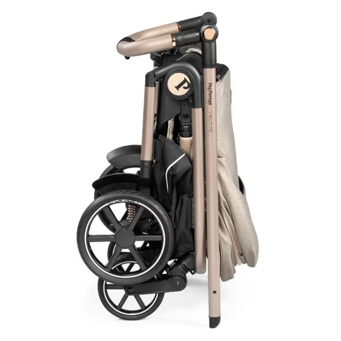 Коляска Peg-Perego 2 в 1 Veloce Belvedere с подставкой к люльке (Mon Amour) (PACK-VEL2100000011) изображение 5