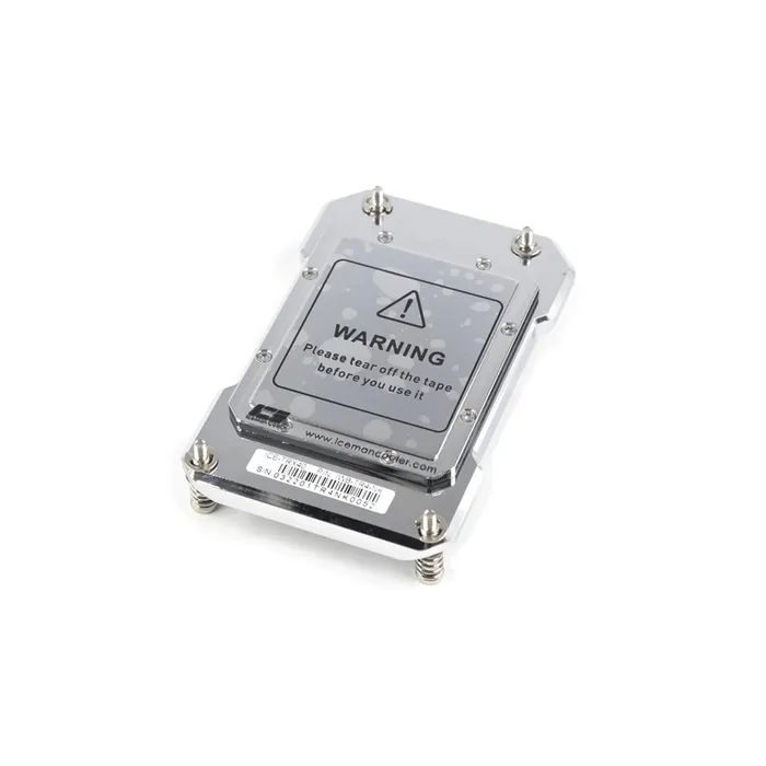 Водоблок IceManCooler AMD Ryzen TRX40 Full Nickel, 0.4mm мікроканали (IWB-TR4-NK) зображення 2