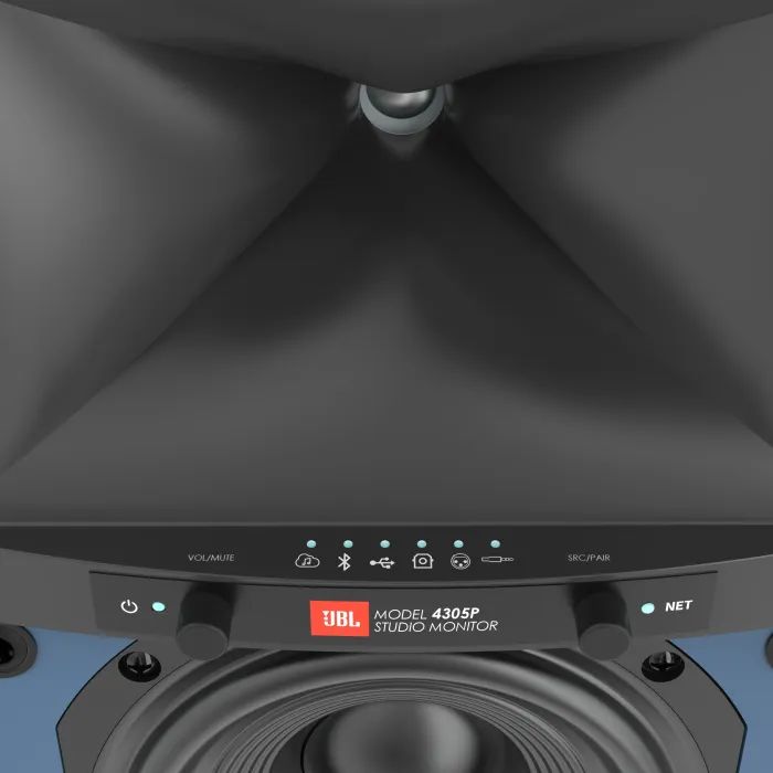 Студійний монітор JBL 4305P Wireless Studio Monitor (JBL4305PBLKEU) зображення 2