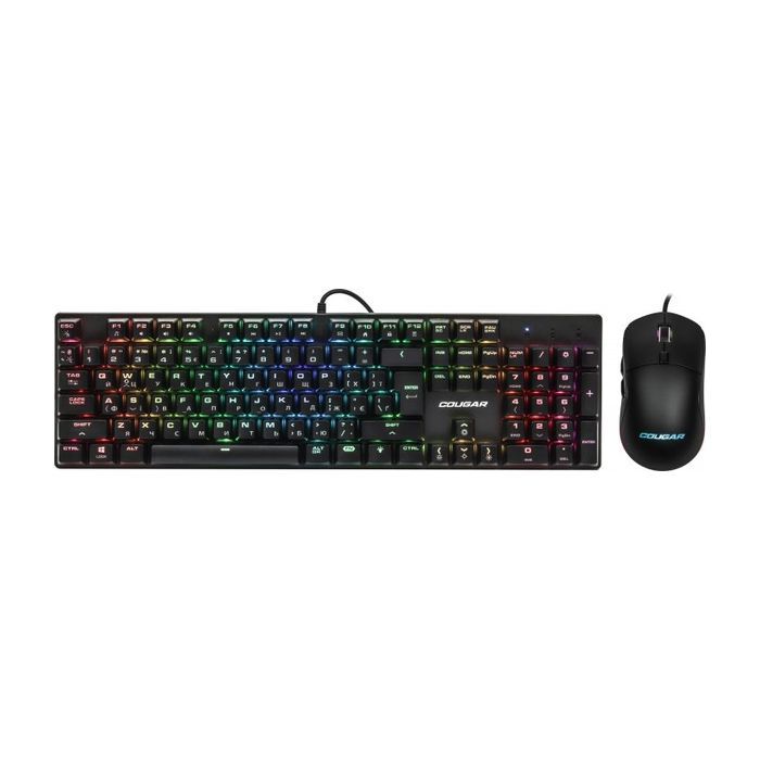 Комплект Cougar Combat Keyboard and Mouse USB Black (Combat)