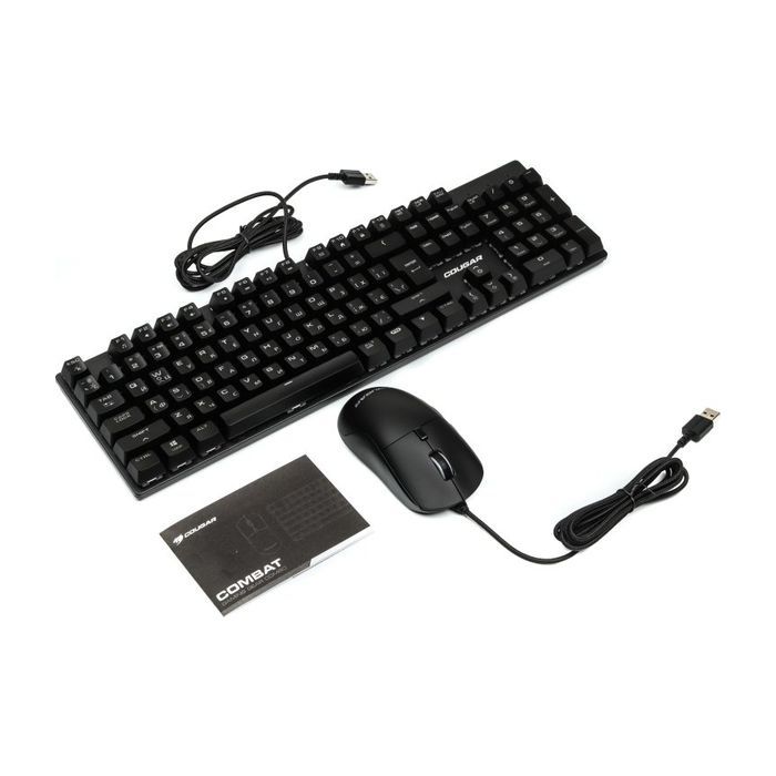 Комплект Cougar Combat Keyboard and Mouse USB Black (Combat) изображение 8