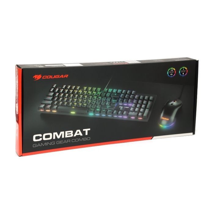 Комплект Cougar Combat Keyboard and Mouse USB Black (Combat) изображение 9