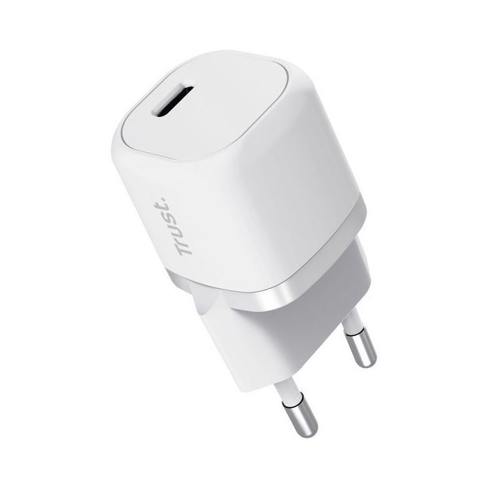 Зарядний пристрій Trust Maxo 20W USB-C PD white (25205_TRUST) зображення 6