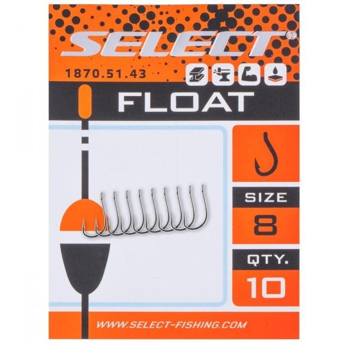 Гачок Select Float 12 (10 шт/уп) (1870.51.41) зображення 2