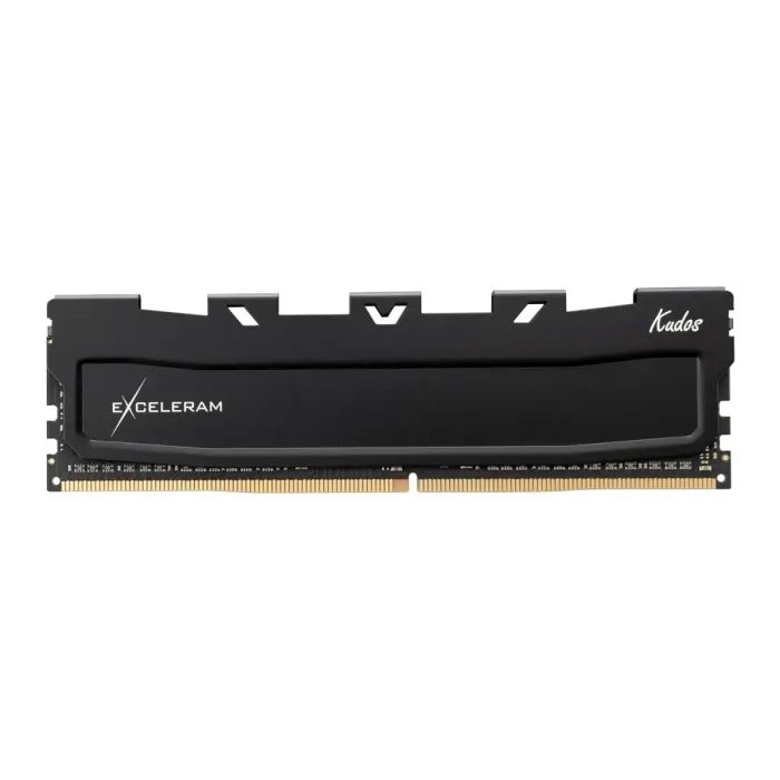 Модуль памяти для компьютера DDR5 16GB 6400 MHz Black Kudos eXceleram (EK50160643039C)