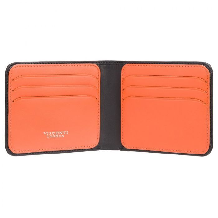 Кошелек Visconti VSL35 Trim c RFID Black-Orange (VSL35 BK/OR) изображение 2