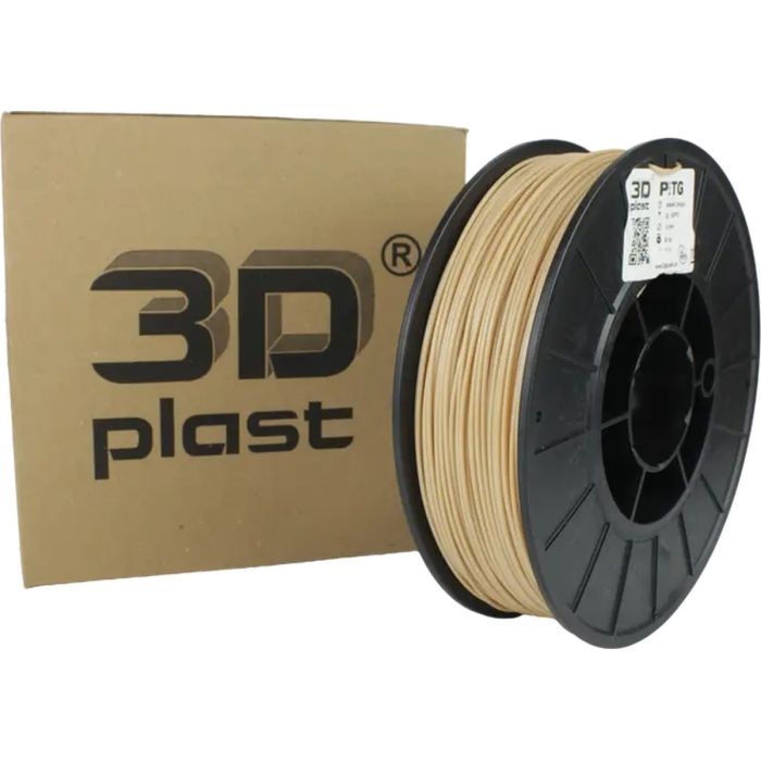 Пластик для 3D-принтера 3Dplast PETG 1.75мм, 0.85кг, coyote (3DPTG17508KYT)