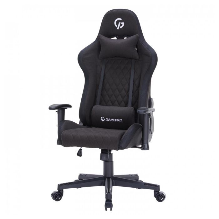 Кресло игровое GamePro GC700FB Fabric Size L RGB Black (GC700FB RGB) изображение 6