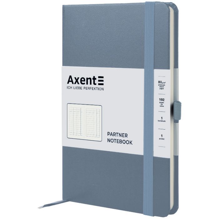Книга записная Axent Partner 125x195 мм 96 листов, клетка зеленый лес (8201-61-A) изображение 2