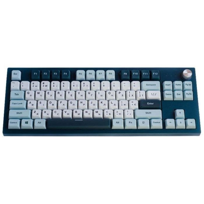 Клавіатура MONTECH Freedom MK87FB TKL FB USB UA Gray (MK87FB) зображення 2